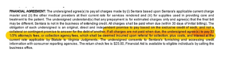 Understanding the Form - Consent for Treatment/Financial Agreement