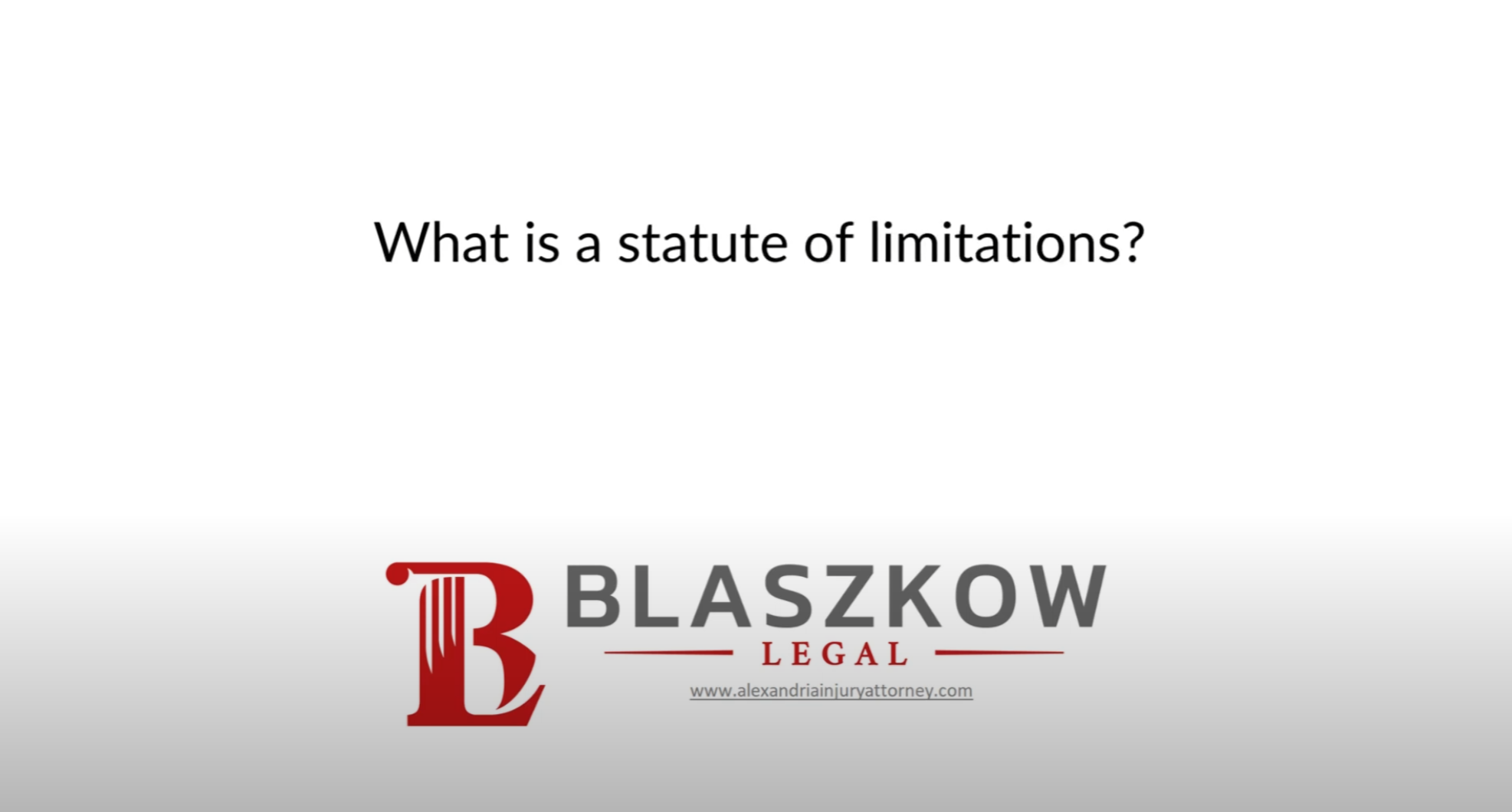 What is a statute of limitations after a Car Accident