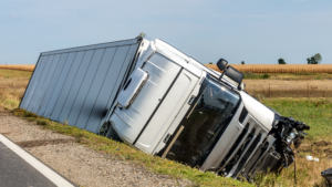 Tractor Trailer Involved in Crash on I-495 